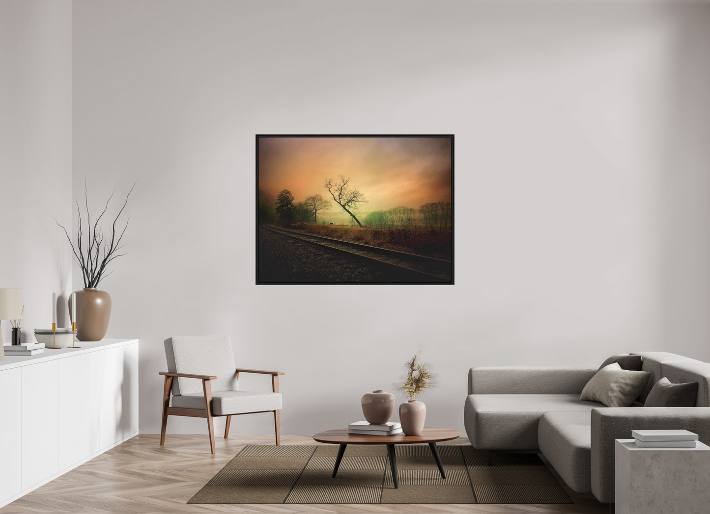 56 x 42″, Floater Frame Cochecton is Tree