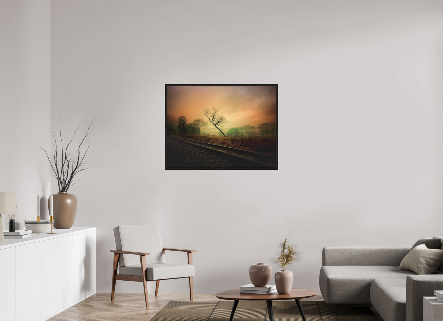 40 x 30″, Floater Frame Cochecton is Tree