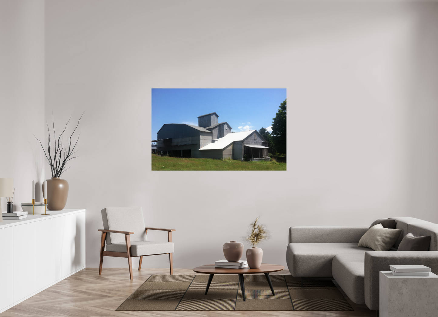 63.9 x 39″, Photo Print On Fuji Crystal DP II Mills Architect
