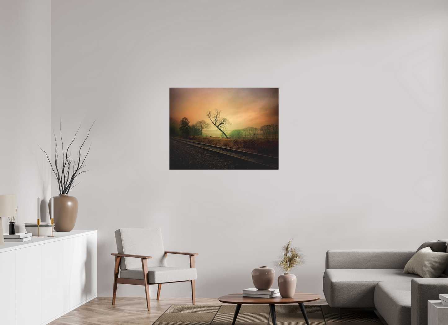 40 x 30″, Photo Print Under Acrylic Glass Cochecton is Tree