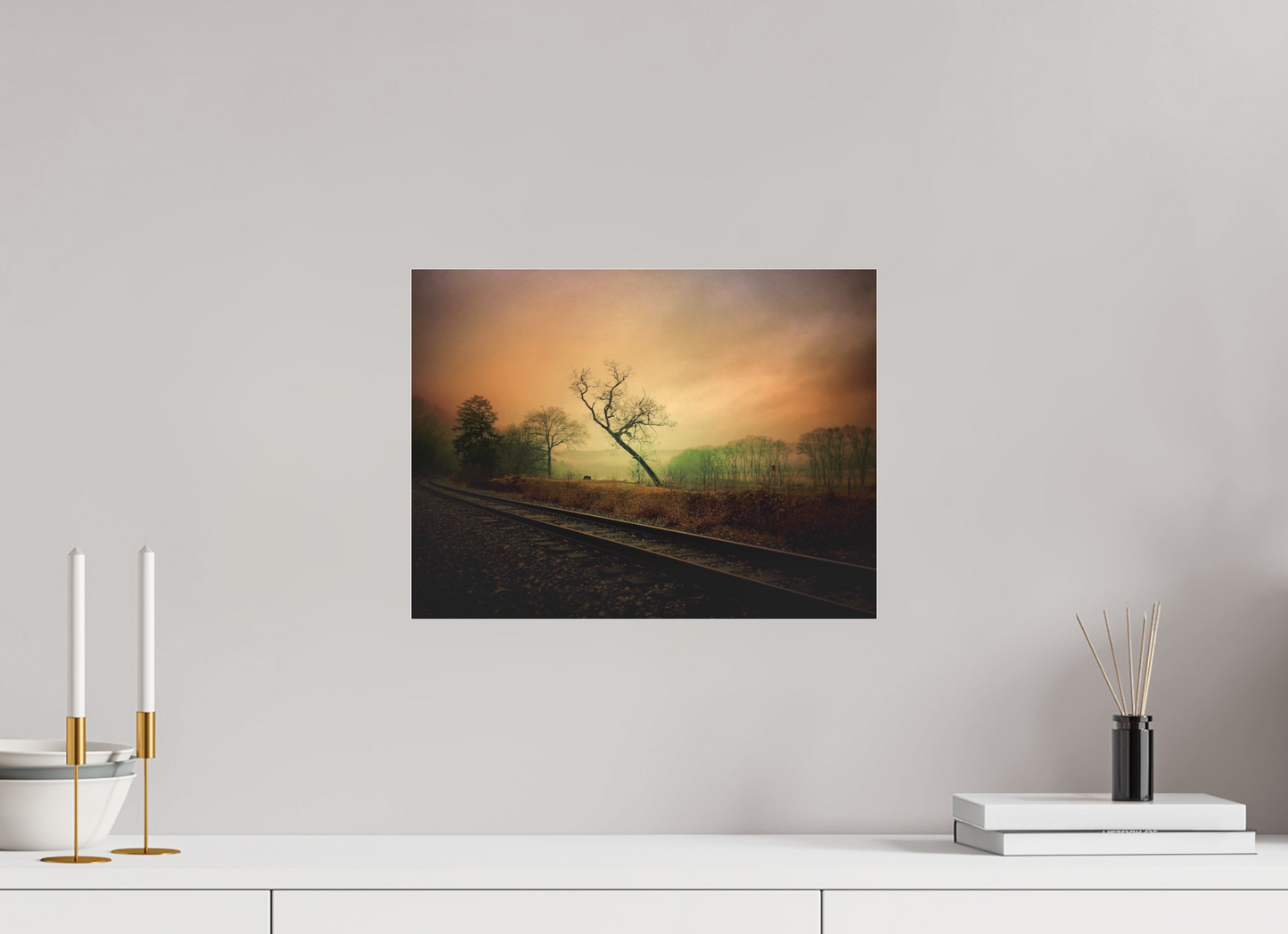 16 x 12″, Photo Print Under Acrylic Glass Cochecton is Tree