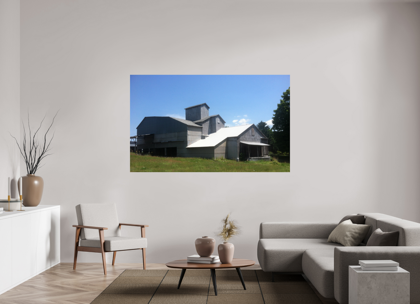 77 x 47″, Photo Print On Fuji Crystal DP II Mills Architect
